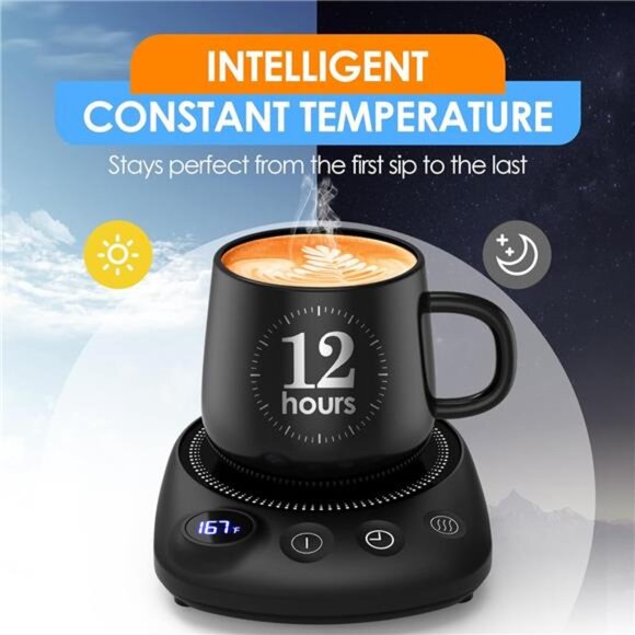 Coffee Mug Warmer - Fastest Heating & Highest Temperature, Coffee Cup Warmer - Picture 4 of 7